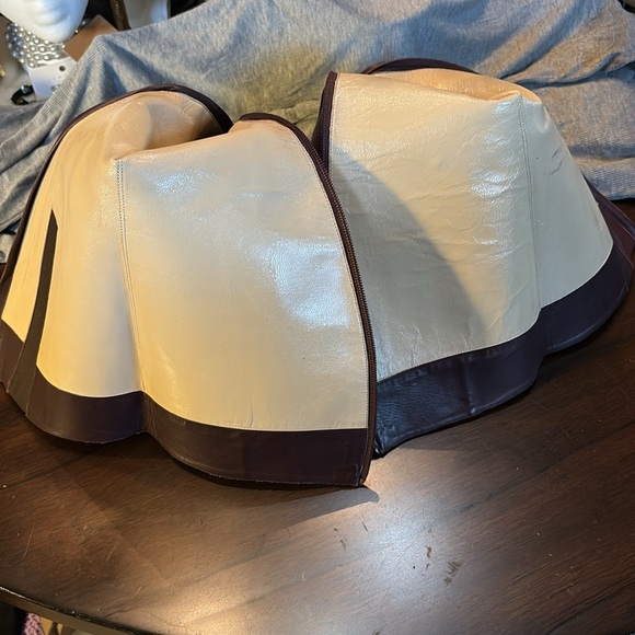 Christian Loubaton Cordovan Knee-High Leather in&out Back Zipper Stiletto Boots - Picture 10 of 14